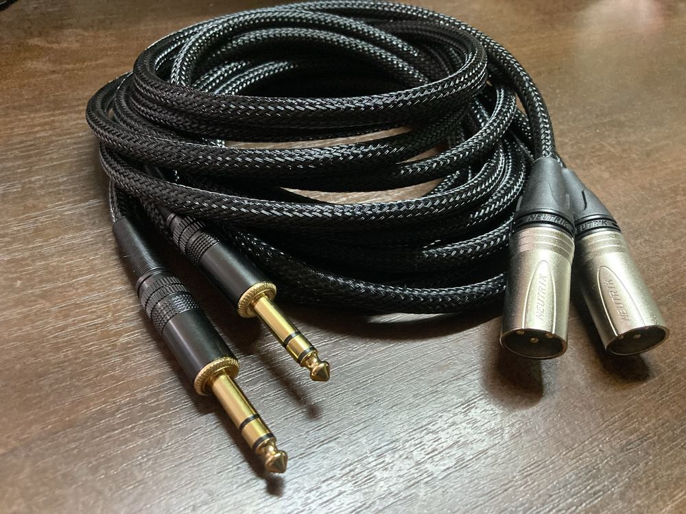 Кабель аудио XLR,TRS,AUX