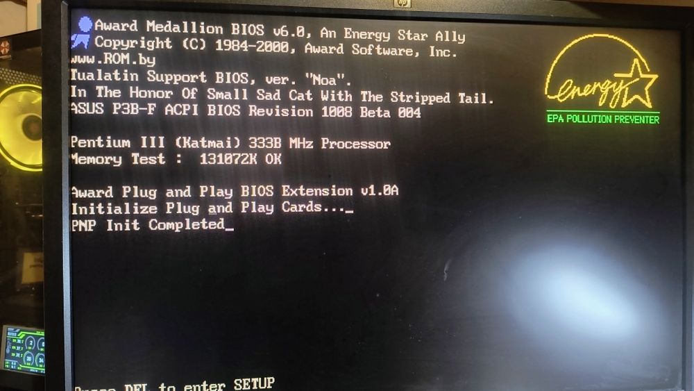 Procesor slot1 Intel confidential Pentium III próbka inżynieryjna
