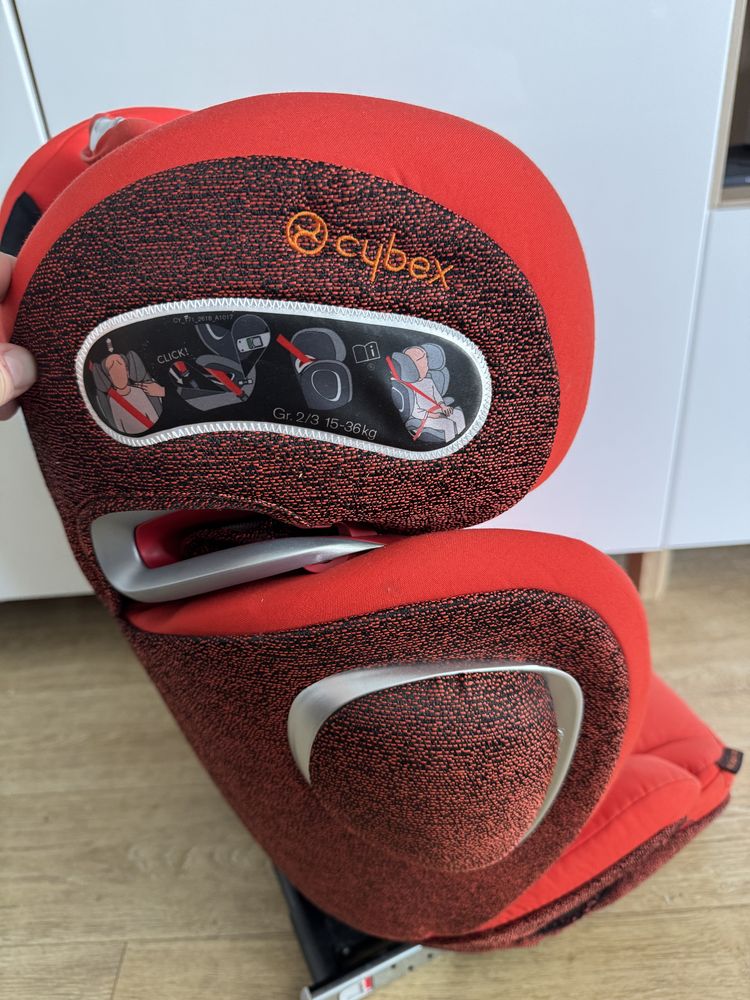 Cybex Z i-fix plus pomarancz fotelelik samochodowy