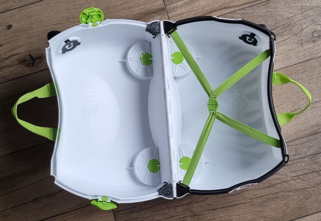 Trunki jeżdżąca walizeczka Zebra