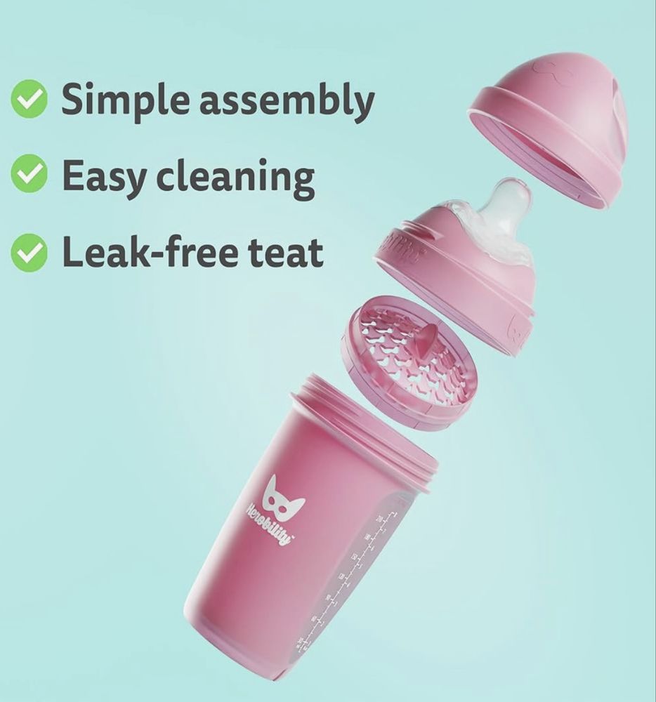 Nowe butelki dla niemowląt 140ml.