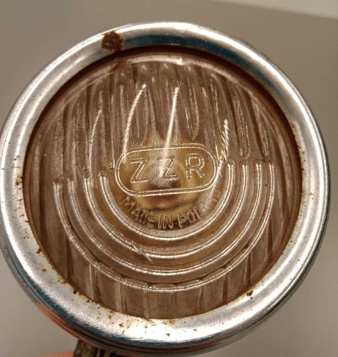 Retro lampa rowerowa - przednia ZZR / PRL (made in Poland)