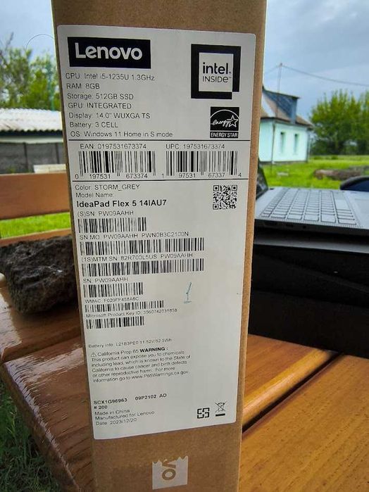 Ноутбук Lenovo IdeaPad Flex 5 14", 8/512 Gb