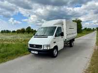 Volkswagen LT35 2,5TDI 109KM  KLIMA/SKRZYNIA/PAKA/mały przebieg/plandeka