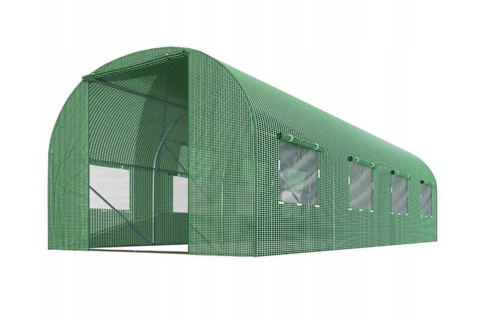 MOCNY TUNEL Foliowy ogrodowy szklarnia ogrodowa 2,5x4m GRUBE RURY