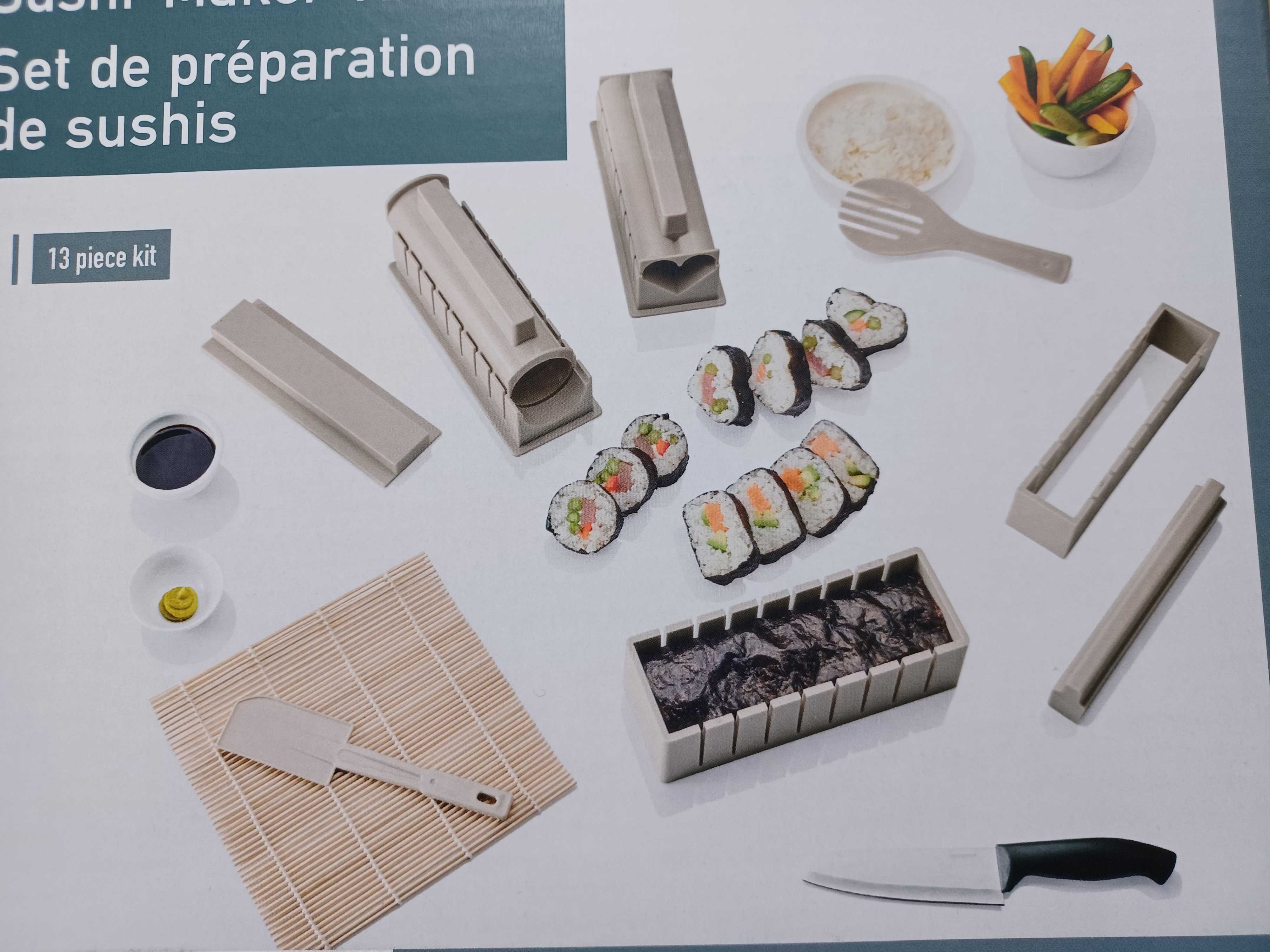 Zestaw do robienia sushi - 13 elementów - Livarno Home - NOWE