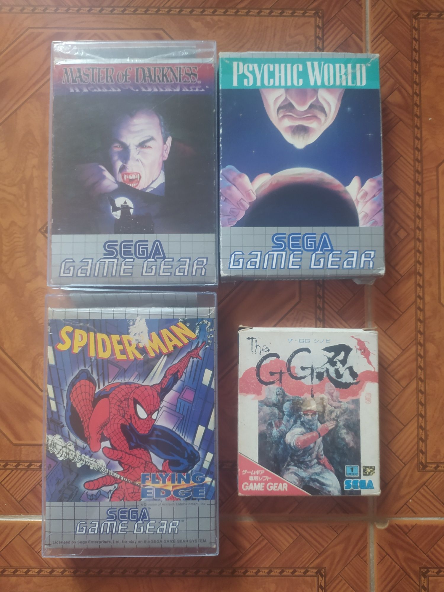 Jogos Master System e Game Gear