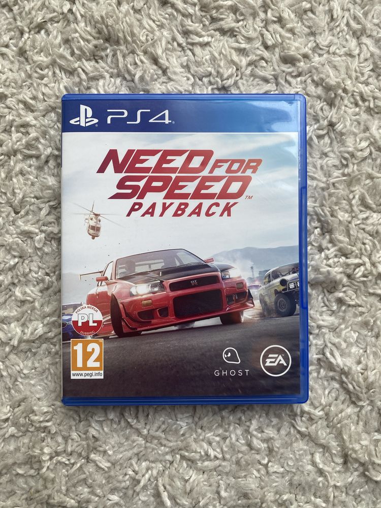 Gra need for speed payback na ps4