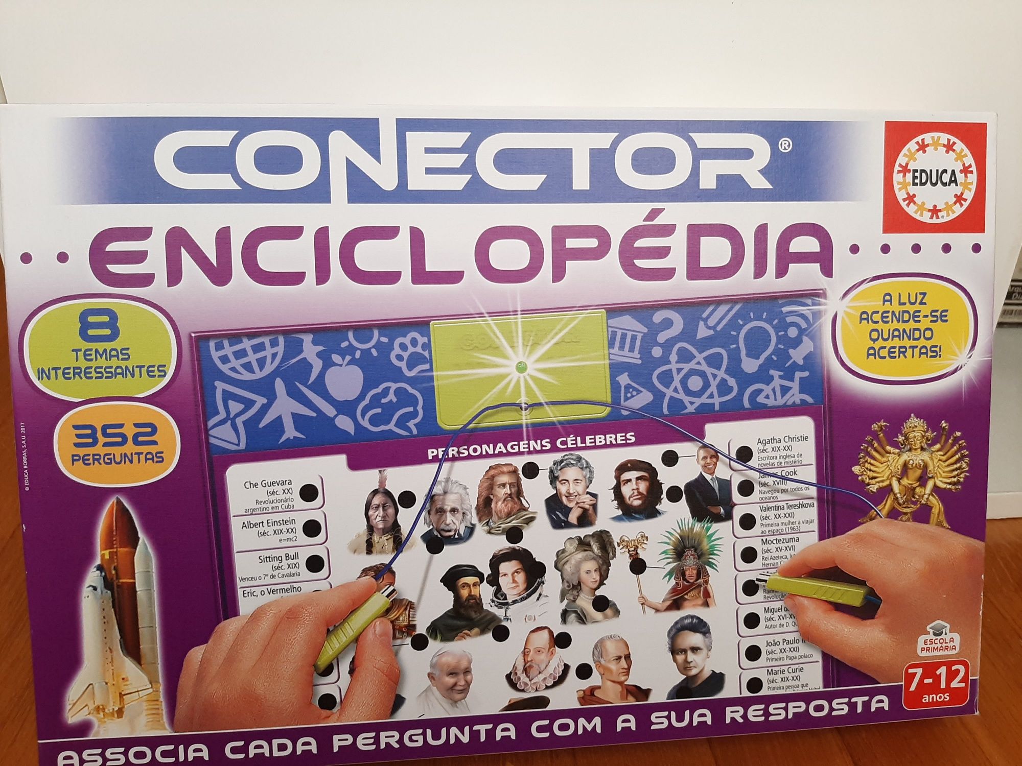 Jogo didático Conector 7-12 anos