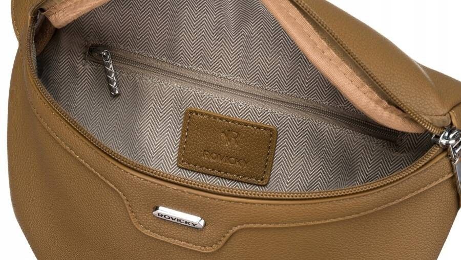 elegancka saszetka damska ze skóry ekologicznej - rovicky