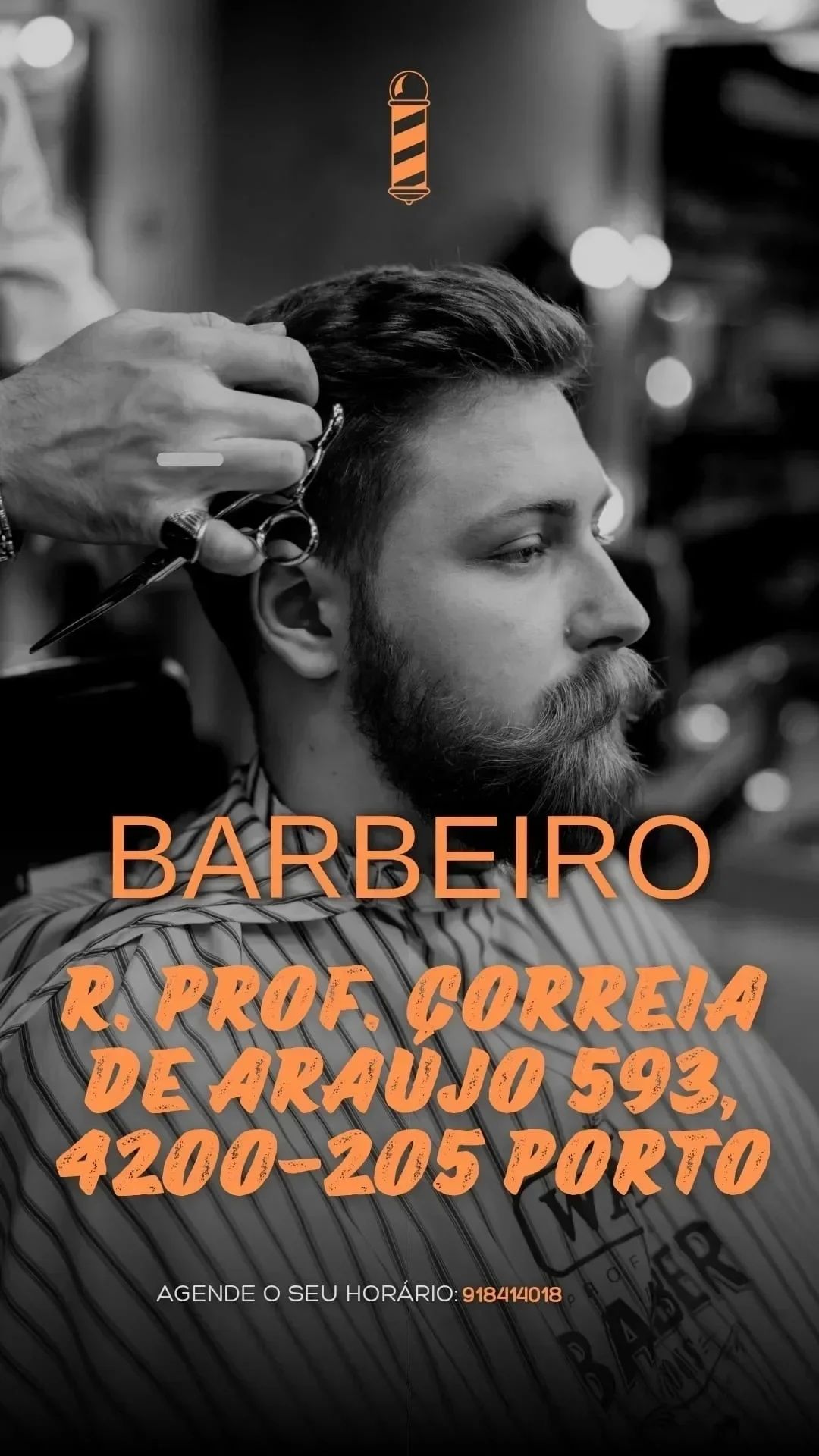 Atendimento por marcação barbeiro