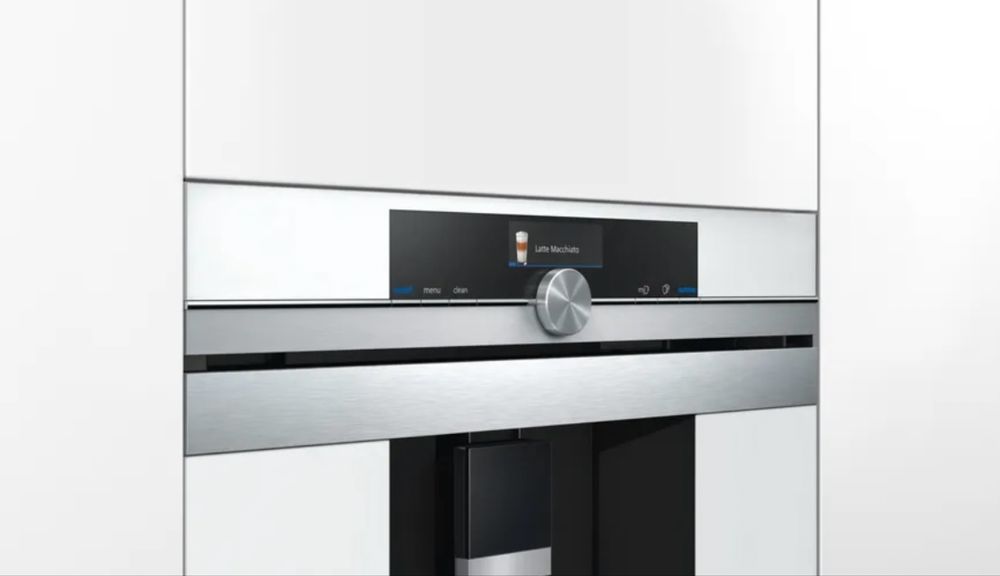 Ekspres Siemens CT636LEW1 + piekarnik z mikrofala CM633GBW1