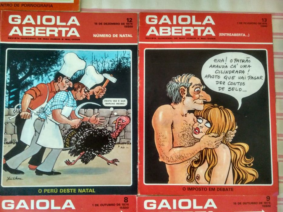 Revistas Gaiola Aberta (14 números)