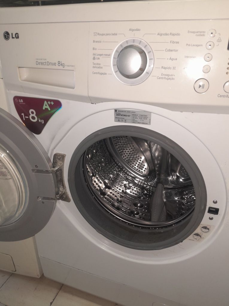 MAQ. LG 8kgs class++ 150€ c/ garantia