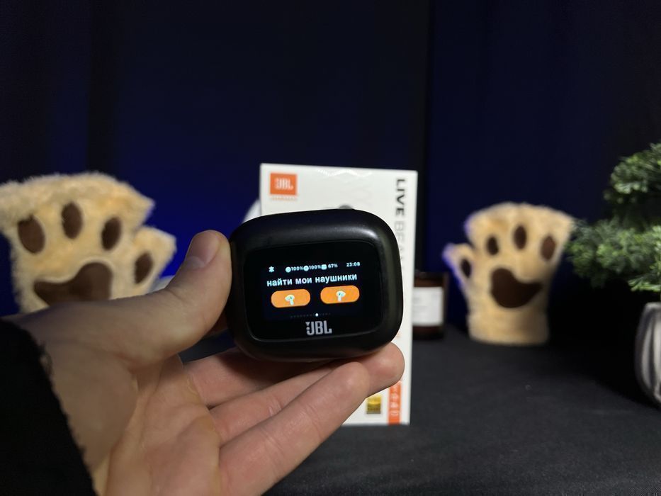 Бездротові навушники JBL Live Beam 3 із сенсорним екраном