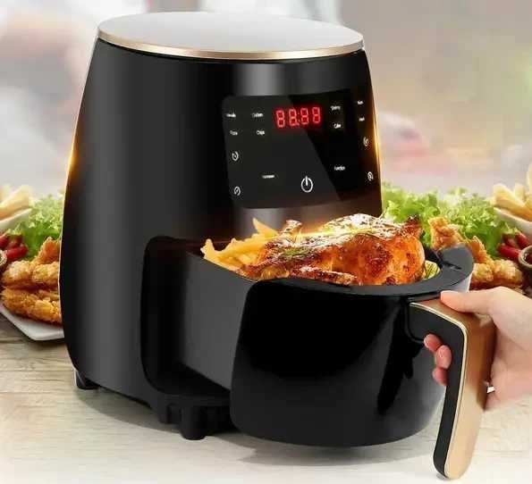 Аэро-фритюрница цифровая безмасляная 6 литров SILVER CREST S-18 2400W