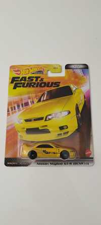 Hot wheels premium nissan skyline r33 fast and furious