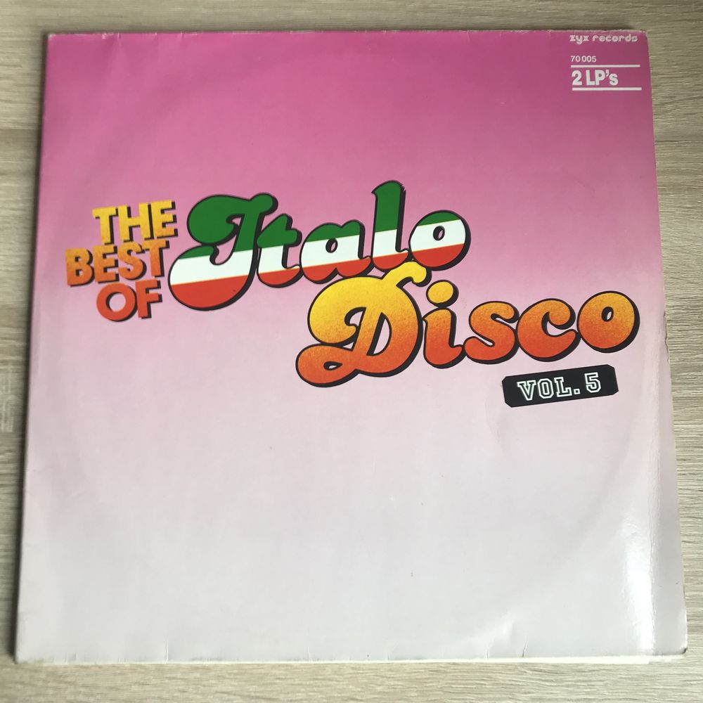 Winyl : The Best Of Italo-Disco Vol. V (2 Lp) . 16 super hits.