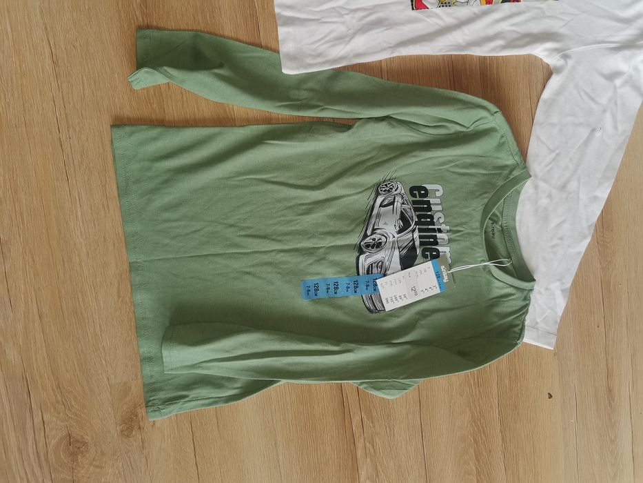 Bluzki z dl rękawem 122 /128