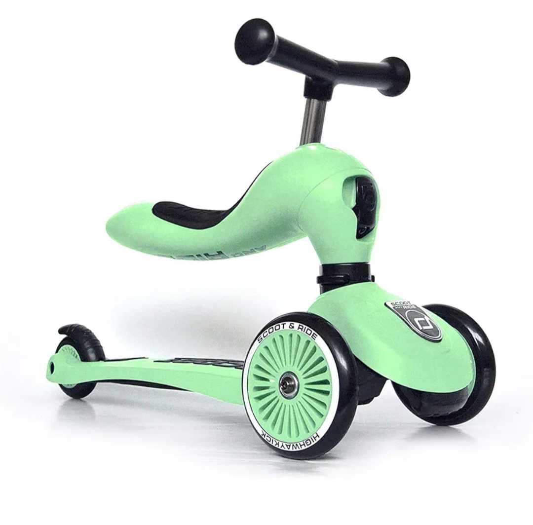 Nowa hulajnoga Scoot and Ride zielona