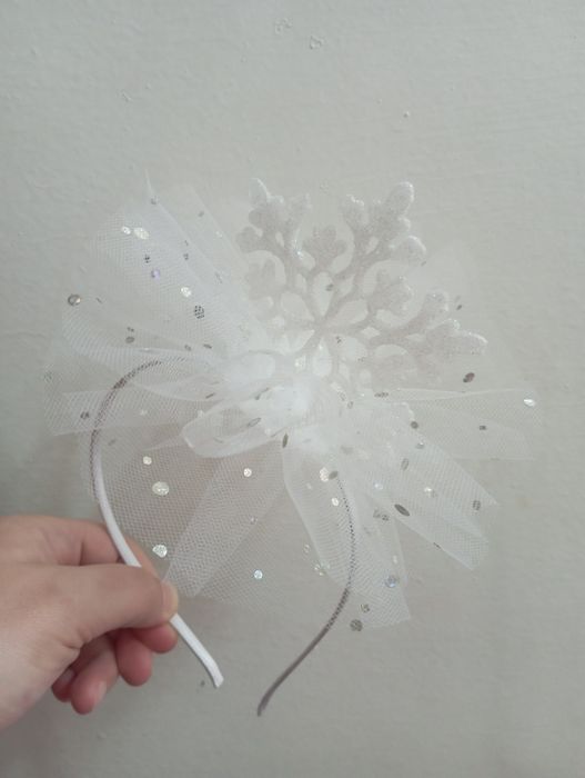 Обруч сніжинки обідок сніжинка