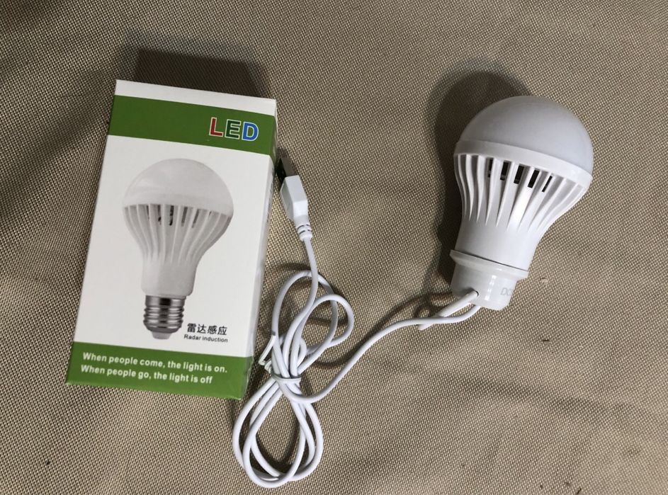 Лампочка від USB (для павербанк) на 5W