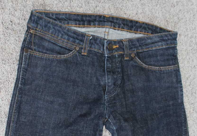 Wrangler spodnie jeansowe rurki W28 L32