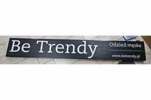 Kaseton baner reklamowy podświetlany LED 350cm x 50cm x 10cm -BDB stan