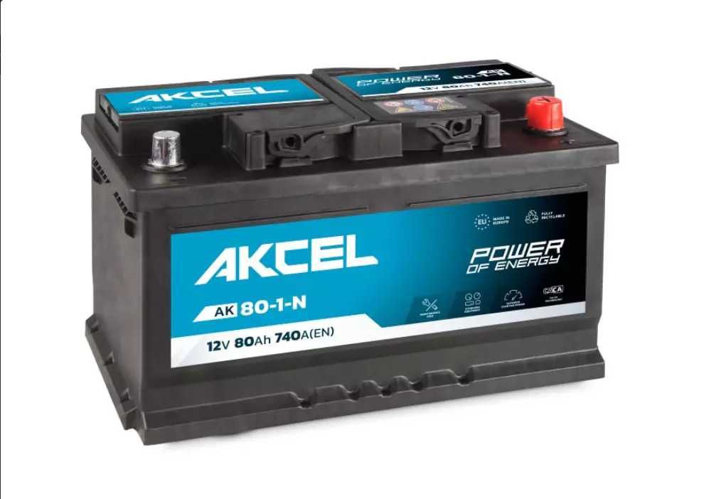 Akumulator AKCEL VARTA 12V 80Ah 740A 3 Lata Gwarancji Kielce