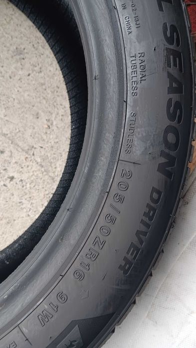 205/50/16 Imperial all season driver