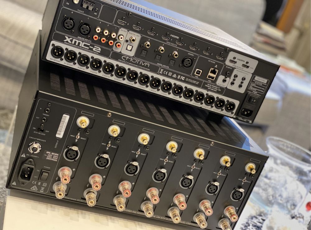 Процесор Emotiva XMC-2 + підсилювач XPA-7 Gen3