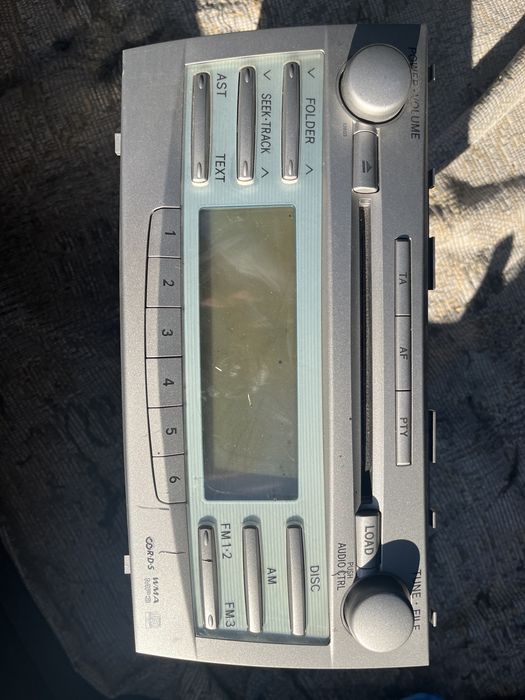 Штатная магнитола Toyota Camry 40 2007 оригинал, рабочая