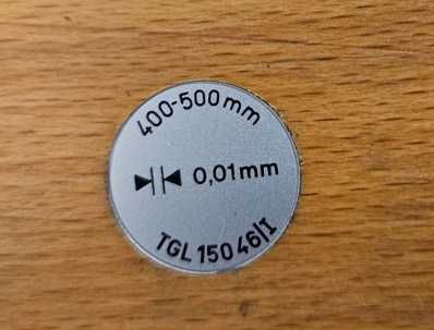 Mikrometr zewnętrzny 400-500 mm