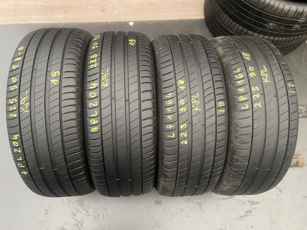 Opony letnie 225/50/R18 Michelin Primacy 3 - 4 sztuki