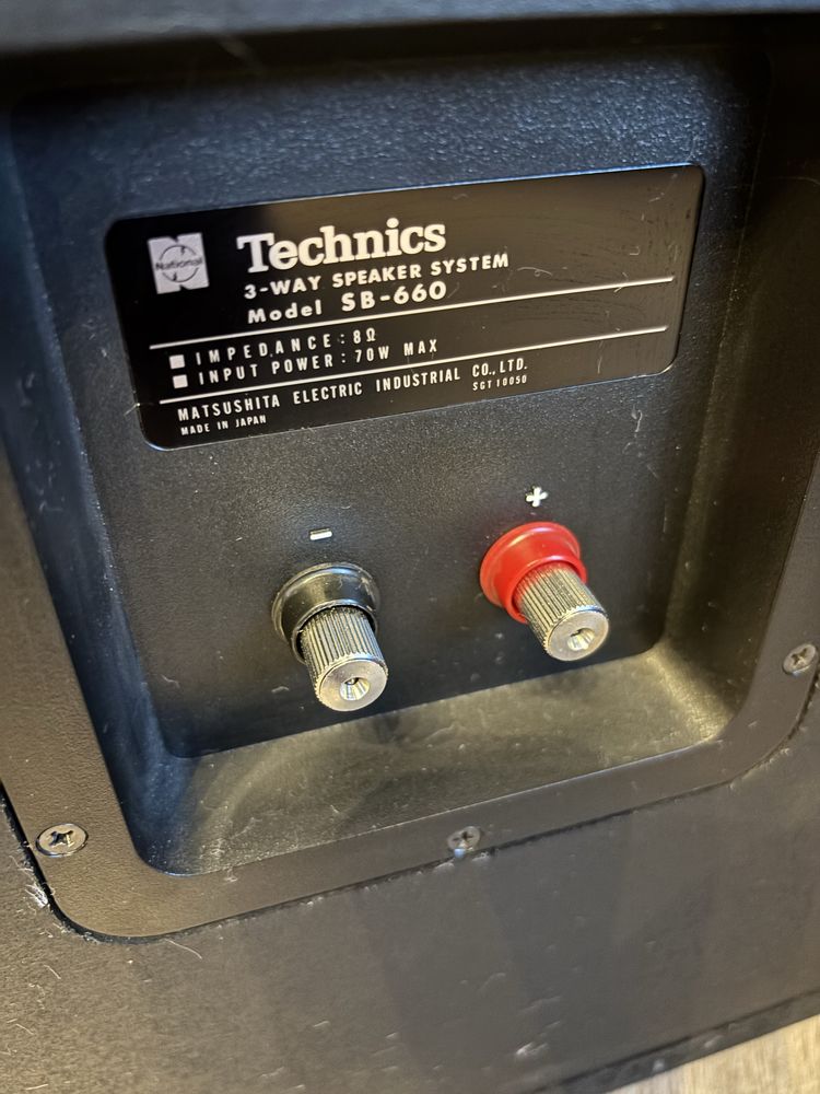 Technics SB-660 kolumny głośnikowe