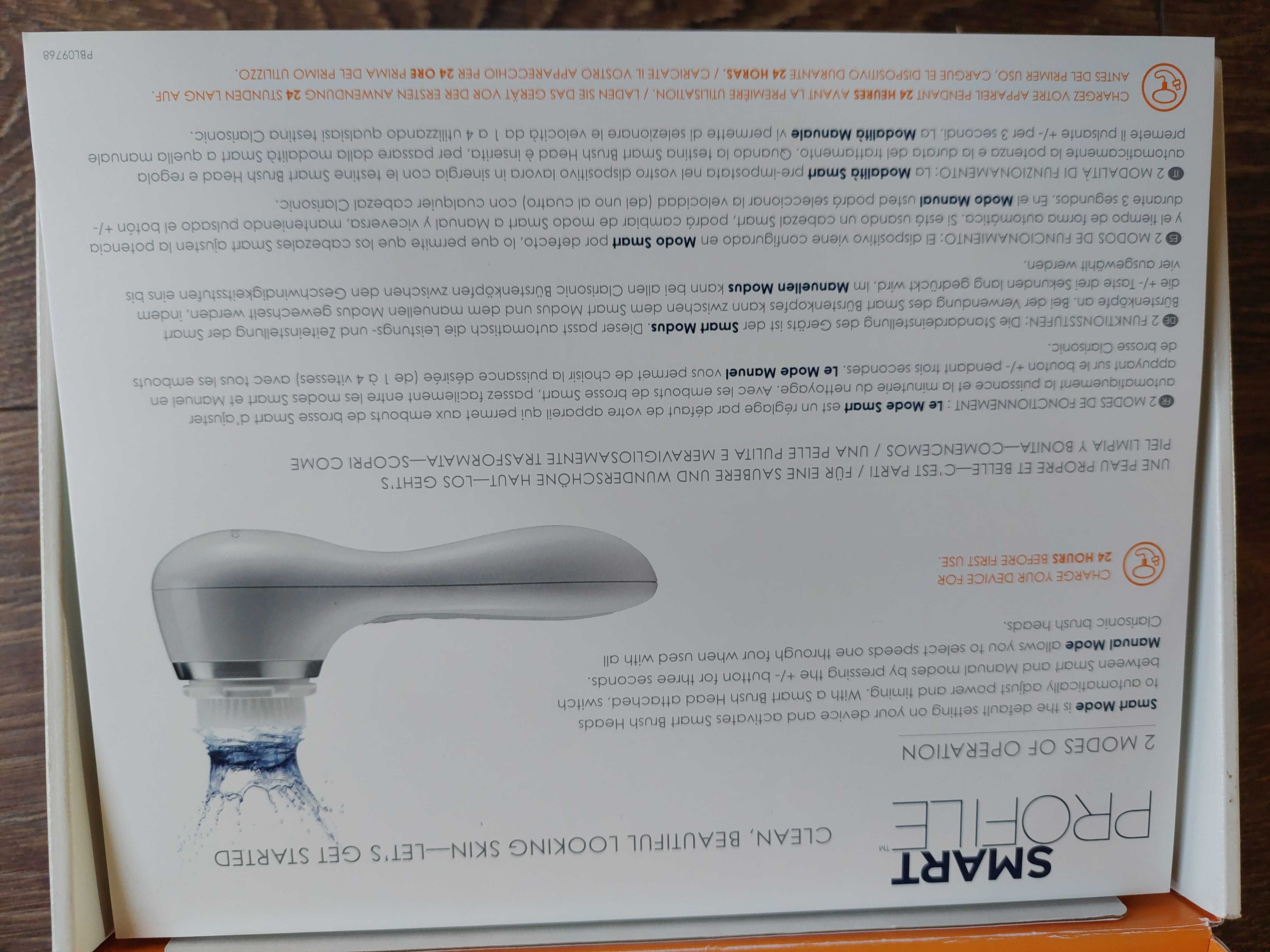 Zestaw pielęgnacyjny do twarzy i ciała clarisonic smart profile