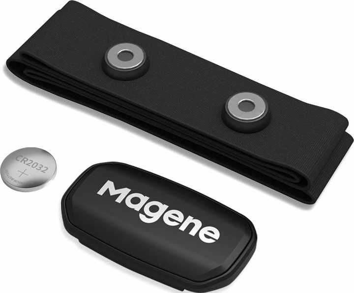 Нагрудний пульсометр Megane H64 датчик пульсу для бігу та велосипеду