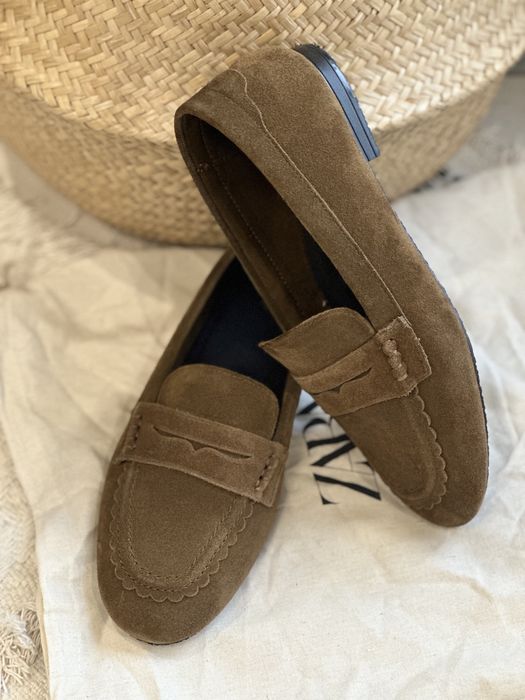 Туфлі лофери zara 37