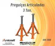 Preguiças Articuladas UBK 3000 Alemã UNICRAFT   JR19