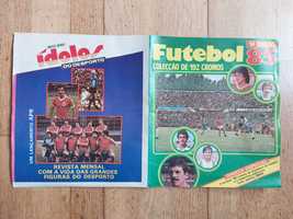 Caderneta de cromos "Futebol 85" - Completa