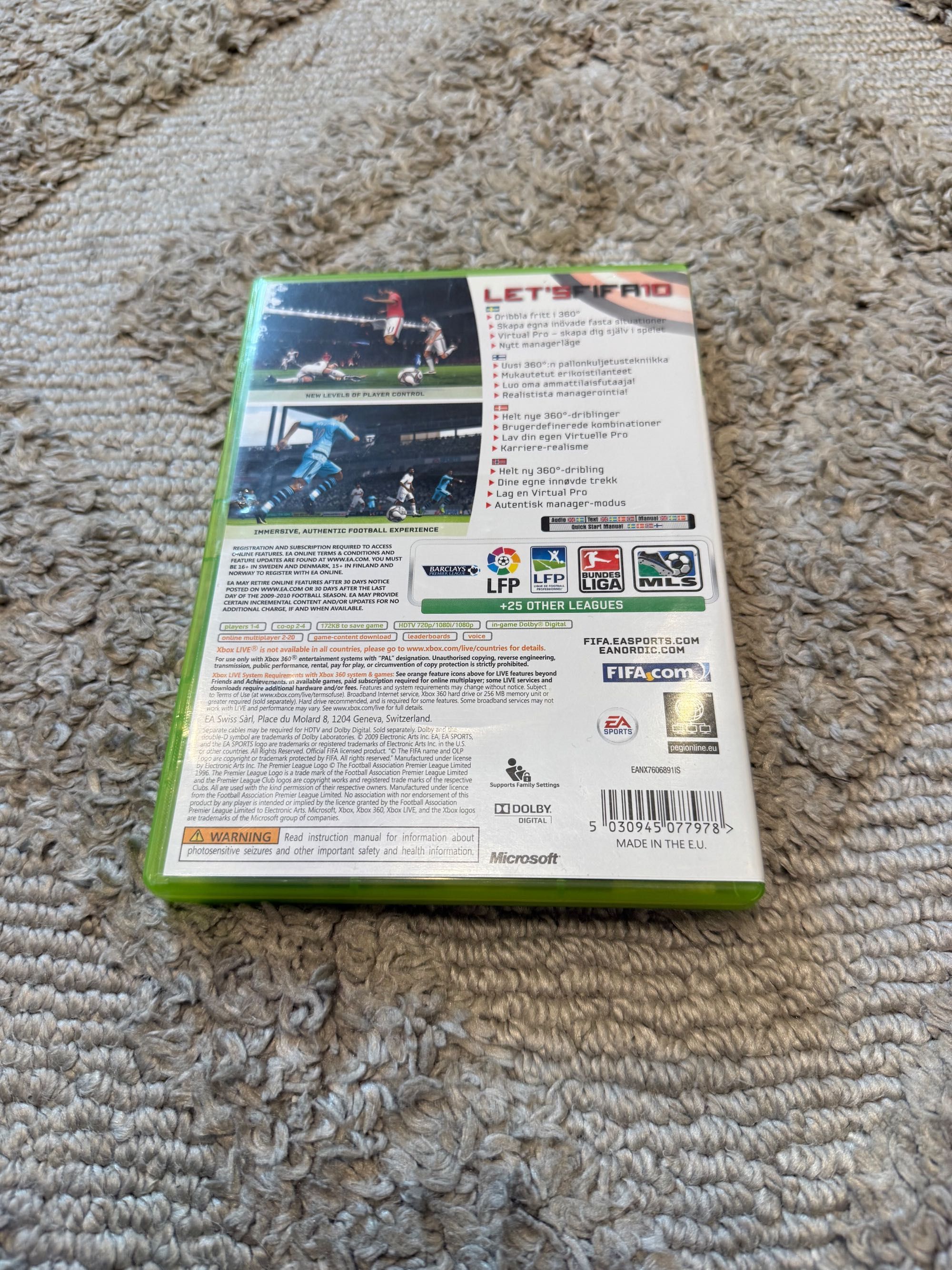 fifa 10 na  x360