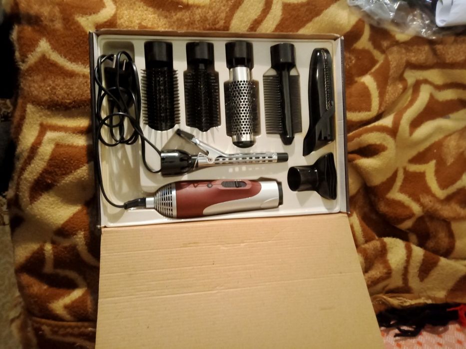 Повний набір для прикрас волосся,фен з насадками