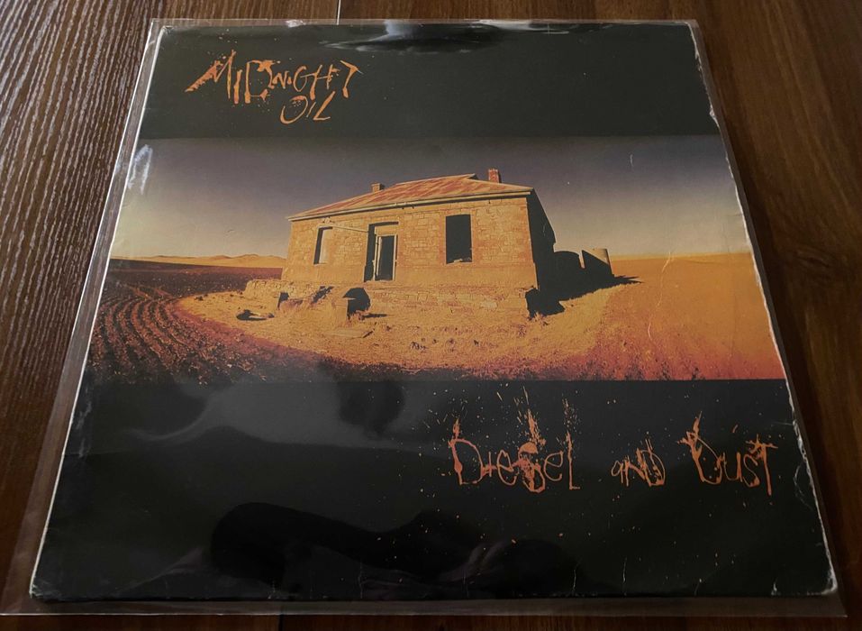 Disco de vinil: 'Diesel and Dust' da banda Midnight Oil