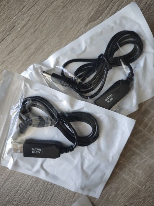Кабель для роботи роутера 9v 12v, живлення для роутера