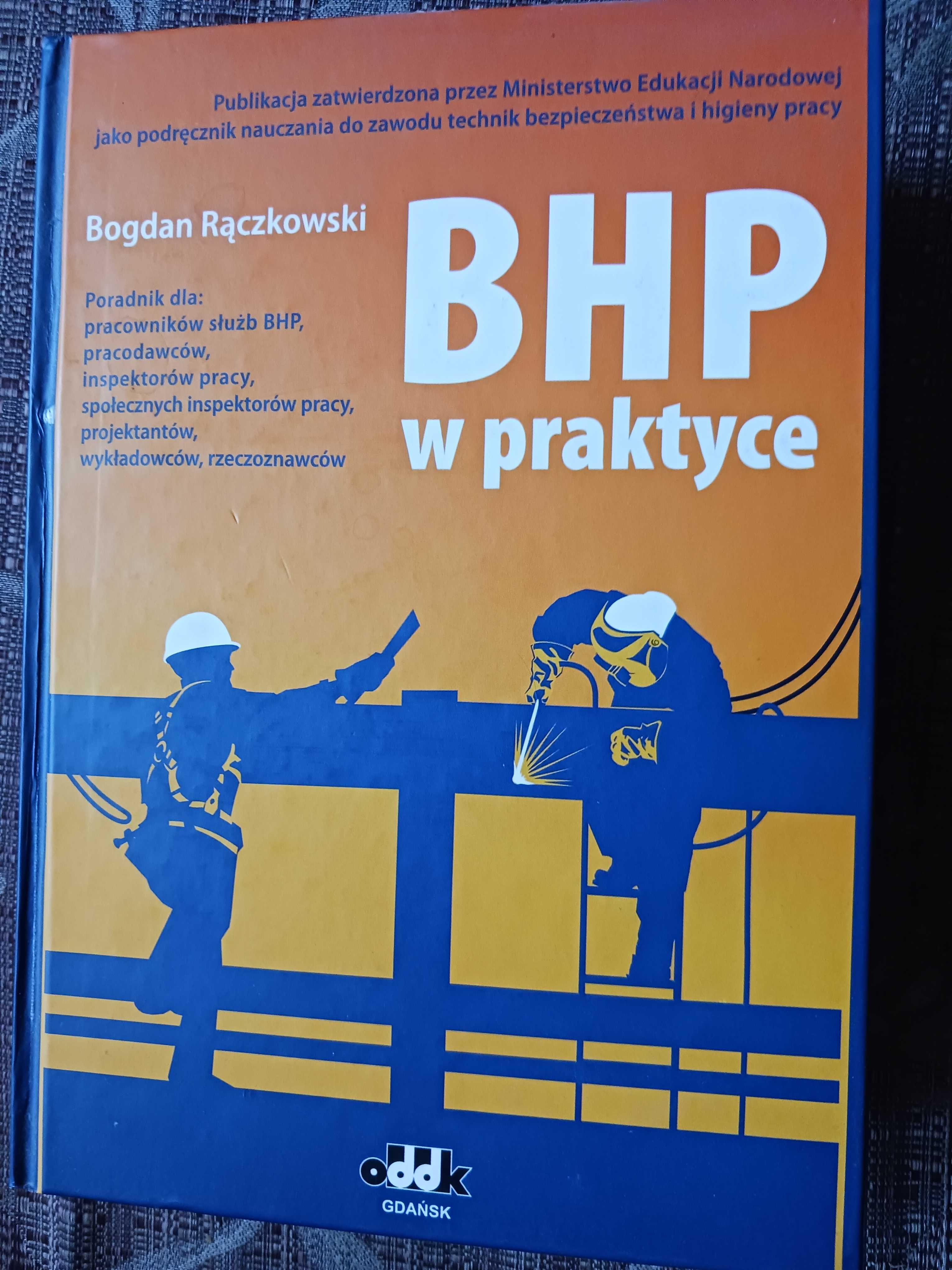 BHP w praktyce - Bogdan Rączkowski - stan idealny - jak nowa.