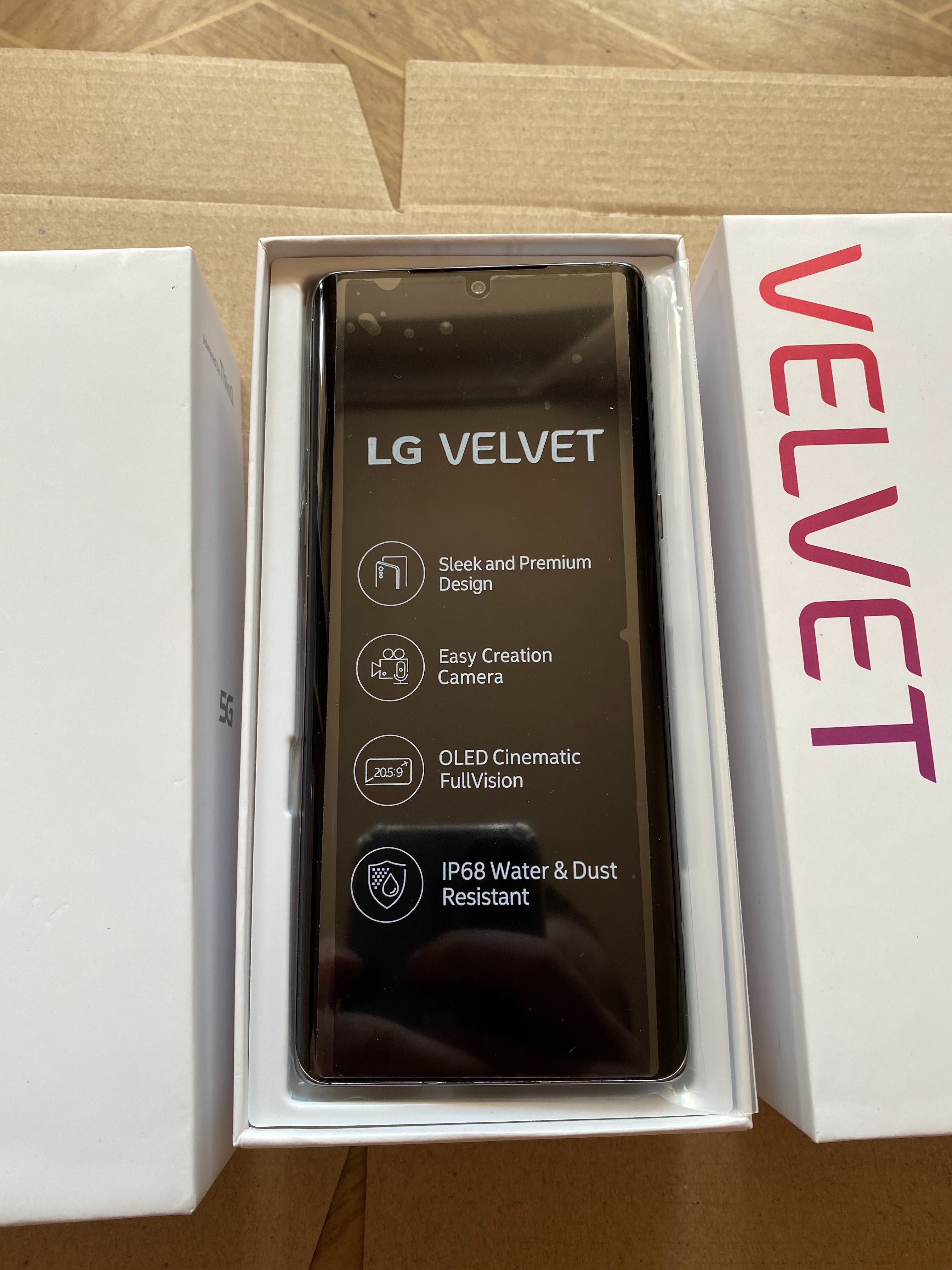 Новый LG G9 Velvet 5G ориг! 8/128 гб! Запечатанные