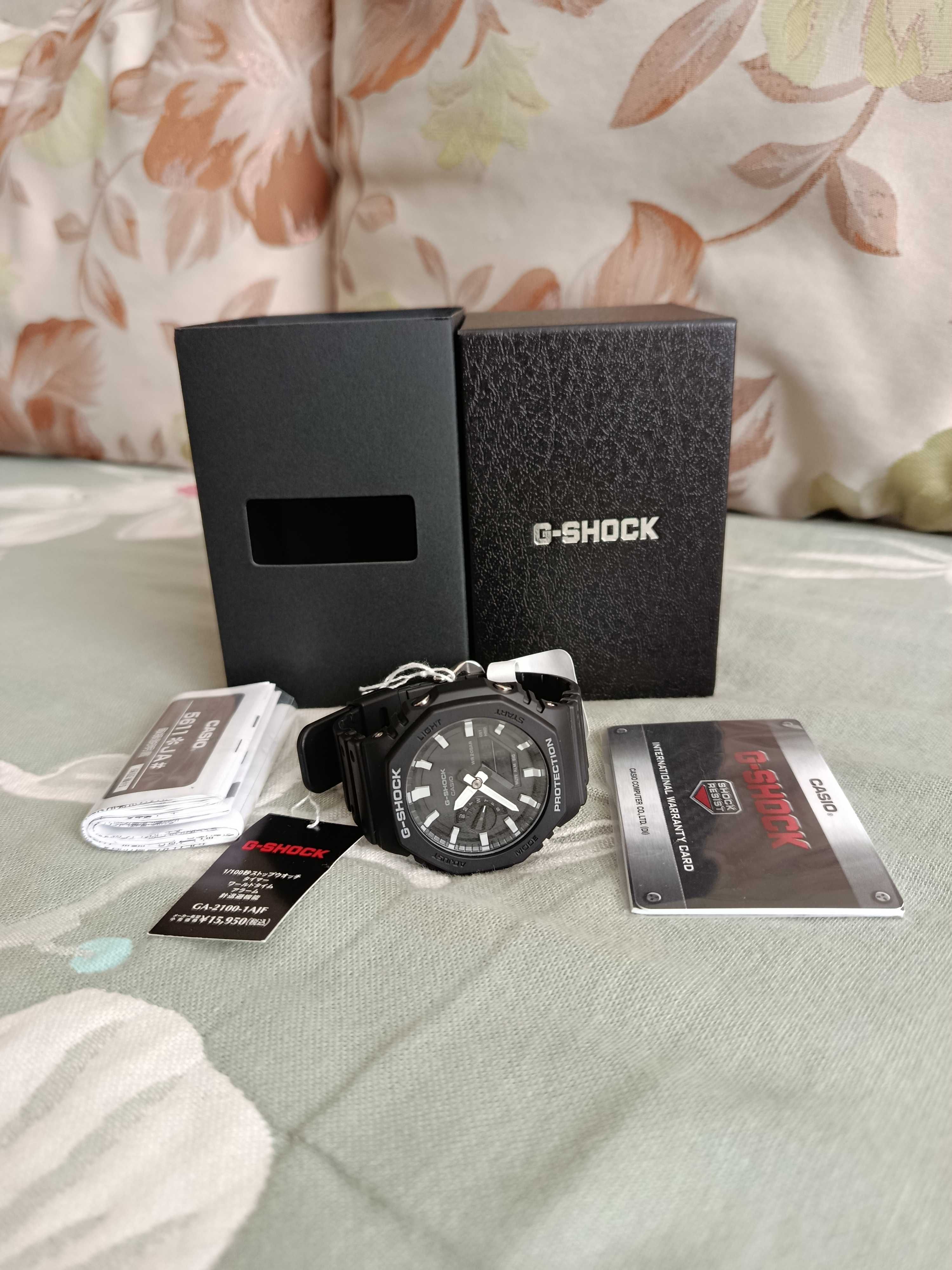 Часы Casio G-Shock GA-2100-1AJF. Новые. Оригинал.