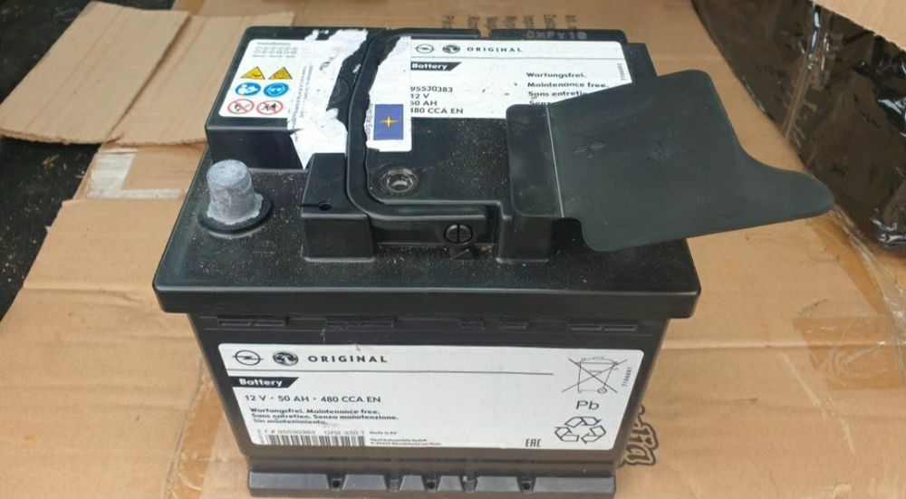 Akumulator 12V 50Ah 480A oryginał Opel