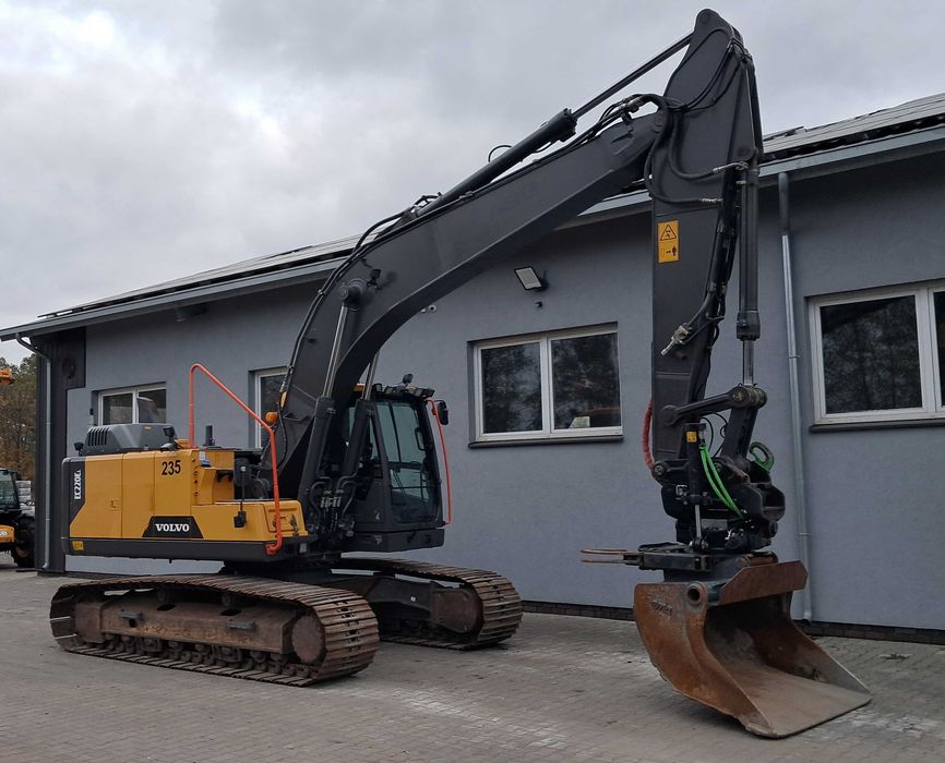 VOLVO EC220EL Rototilt Steelwrist Szczypce GPS 3D Leica Niwelacja Ter.