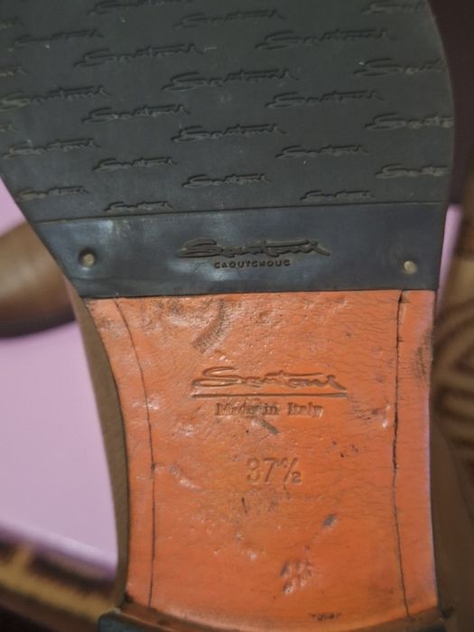 Сапоги від Santoni 37 розмір